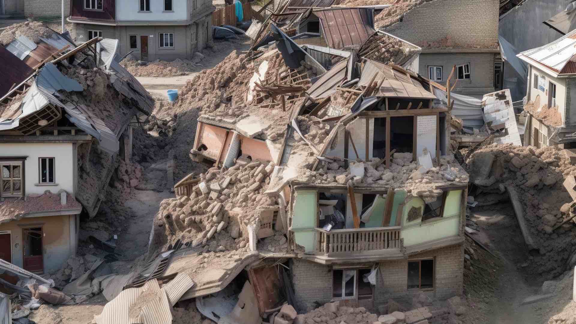 中国北西部地震で149人死亡、2人行方不明