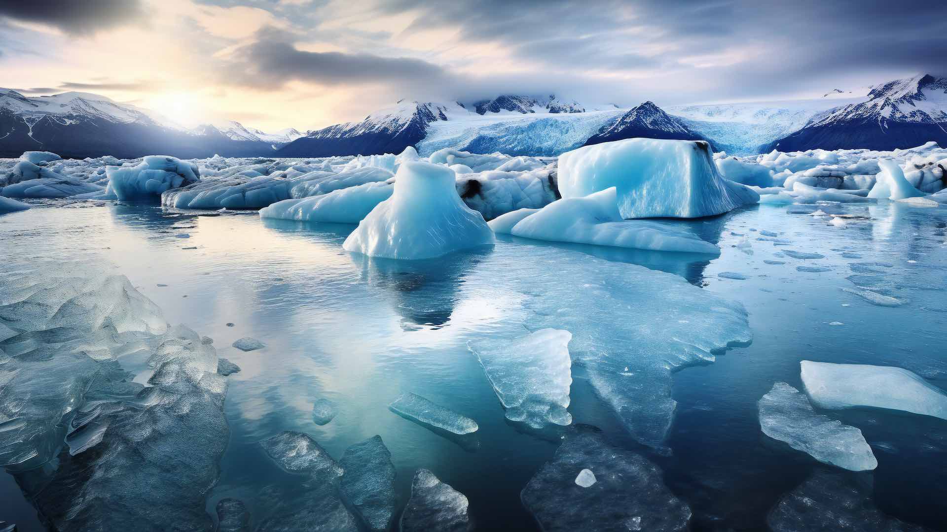 グリーンランドの氷床が20%早く溶けると研究結果が発表