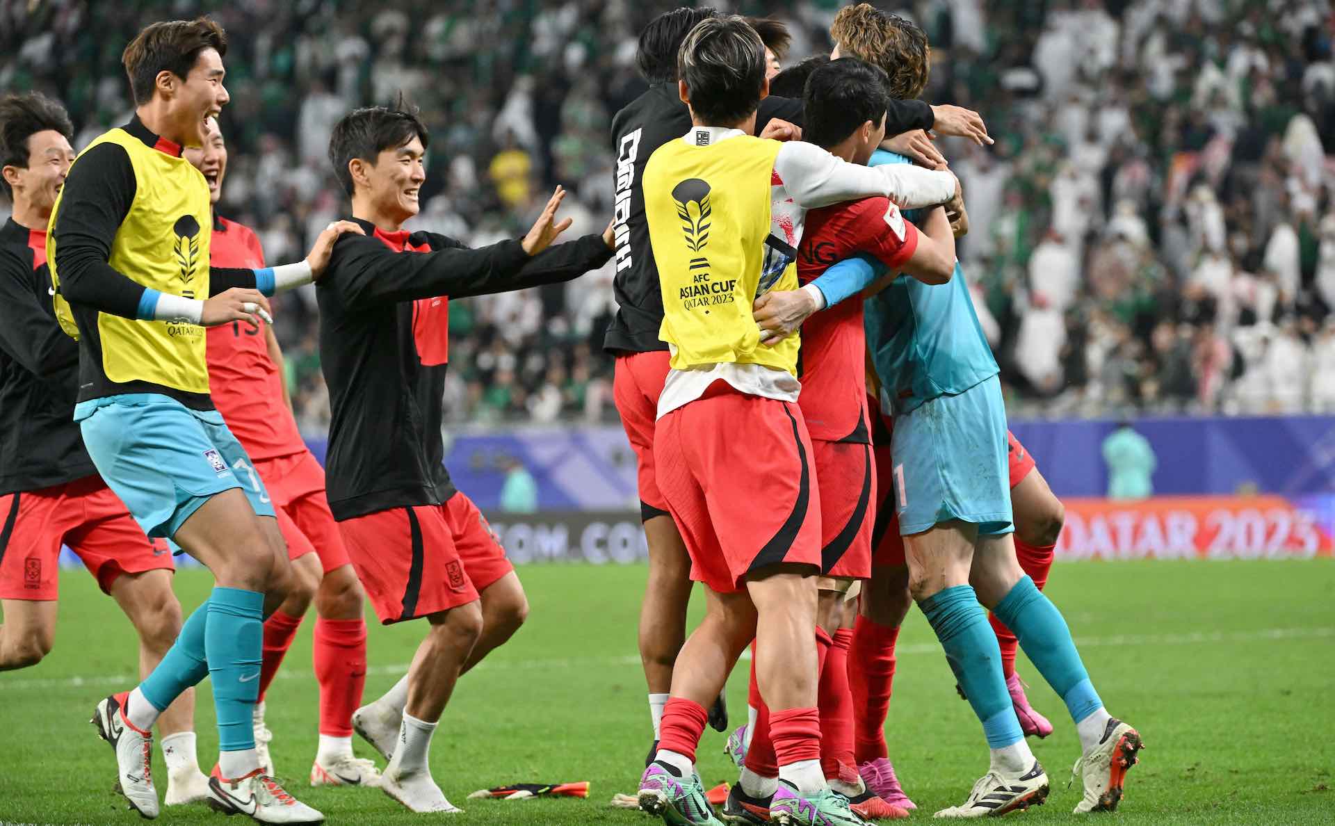 AFCアジアカップ2023PK戦で韓国がサウジアラビアを破る